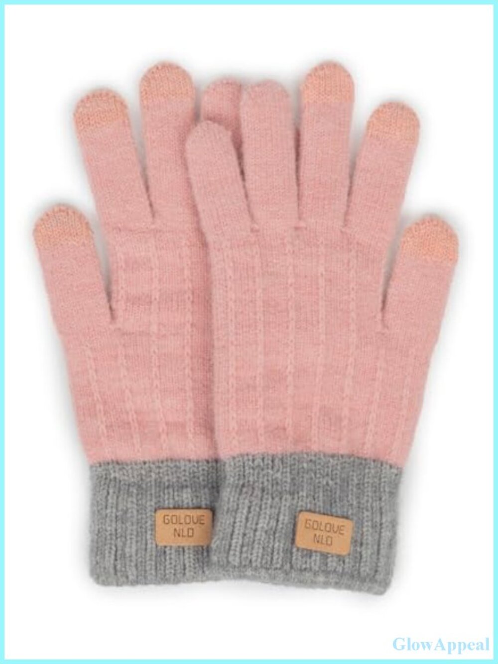 Women's Knit Winter Gloves Touchscreen Thermal Texting Gloves